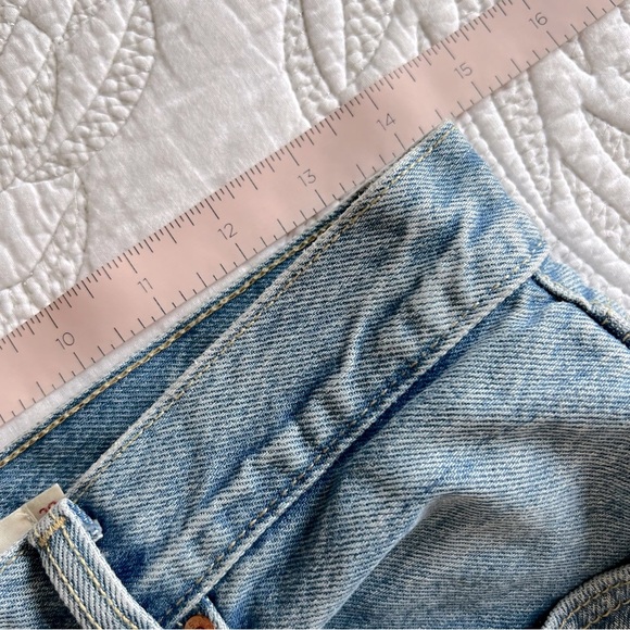 Levi's Light Blue Denim Mini Skirt - Picture 10 of 11